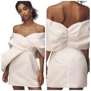 Elliatt Dandelione Off Shoulder Mini Dress Ivory M NWT